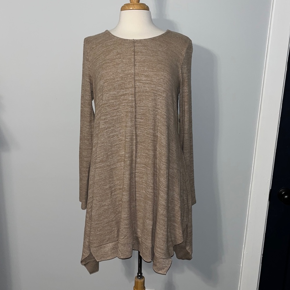 Long sweater tunic top